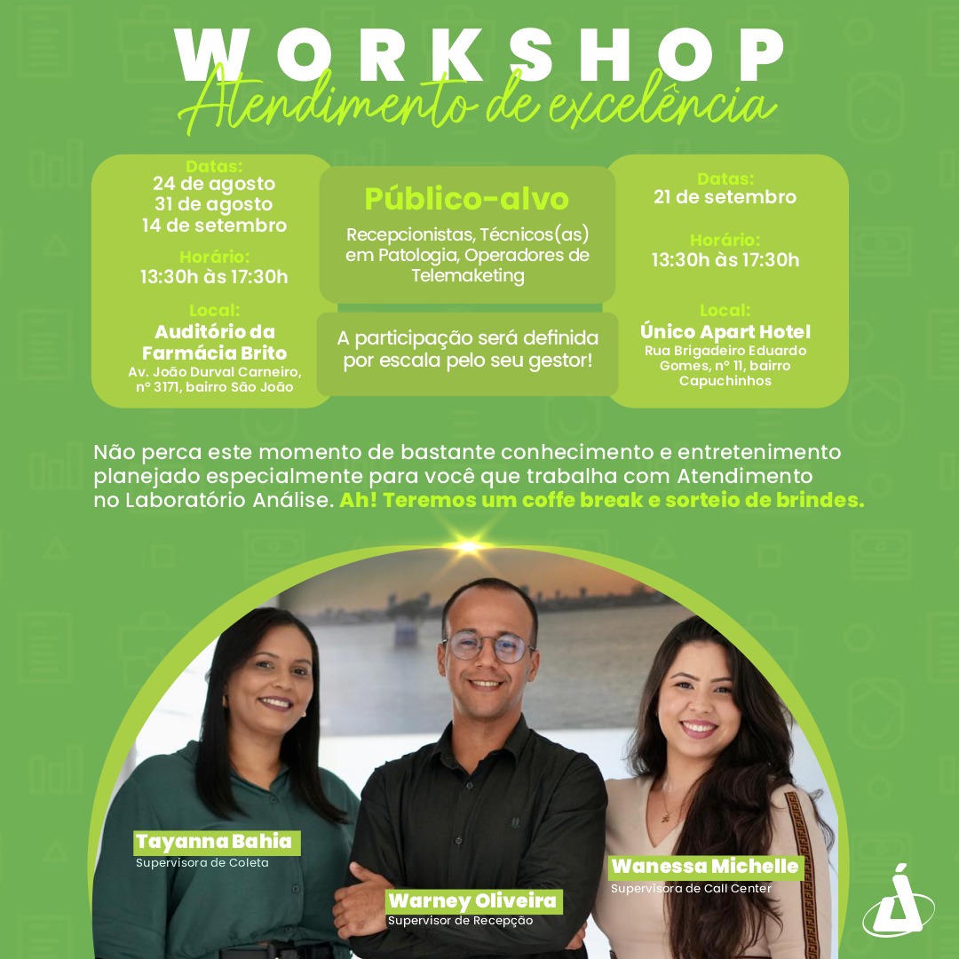 Workshop Atendimento de Excelência 2023